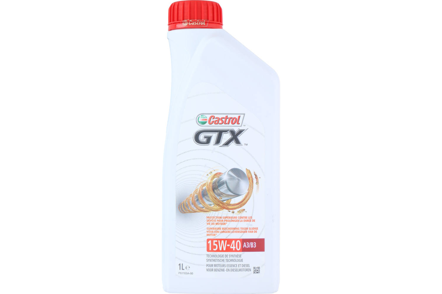 Motor oil, Castrol GTX, 15W40 A3/B3, 1l 2