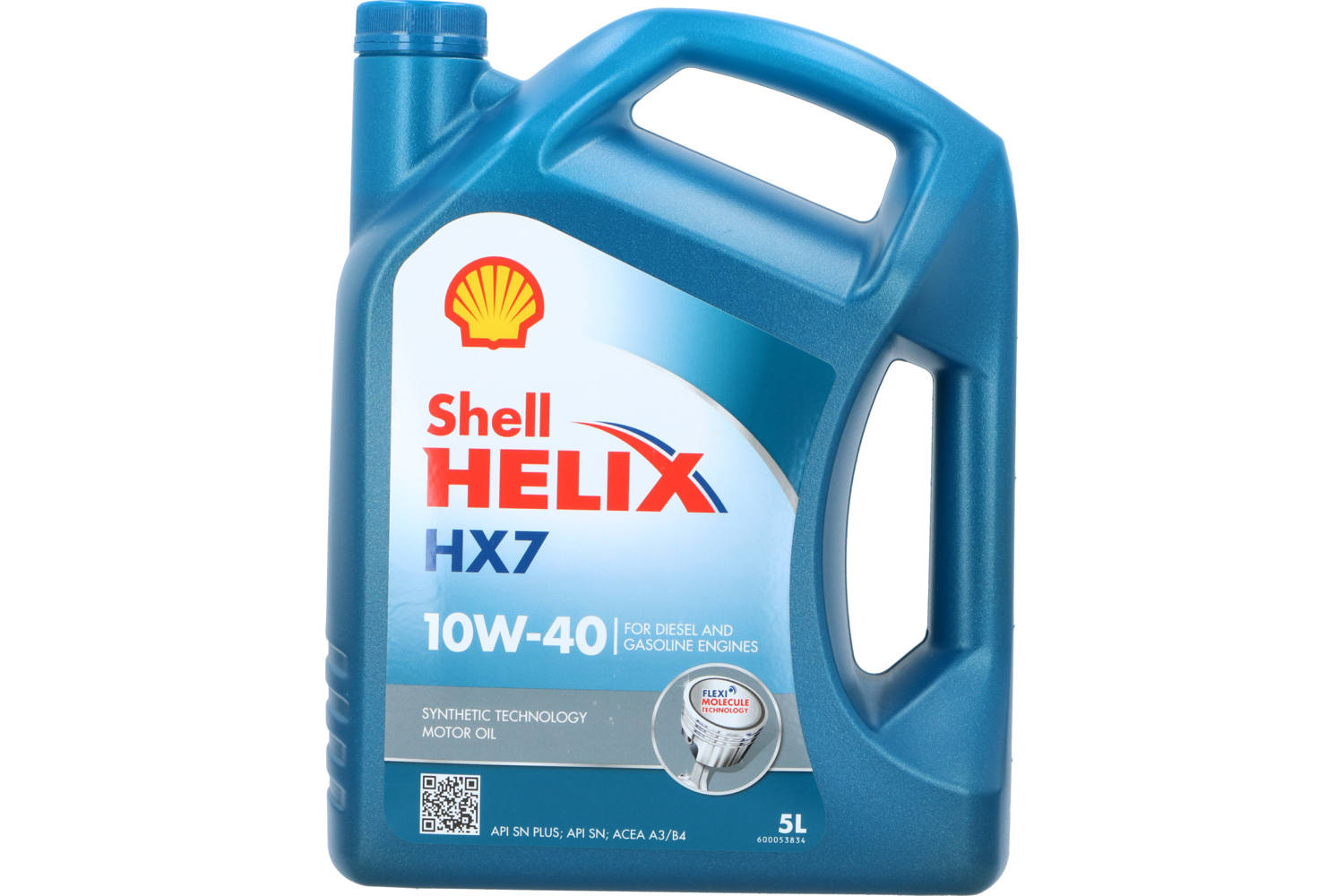 Motor oil, Shell Helix, 10W40, HX7, 5l 2