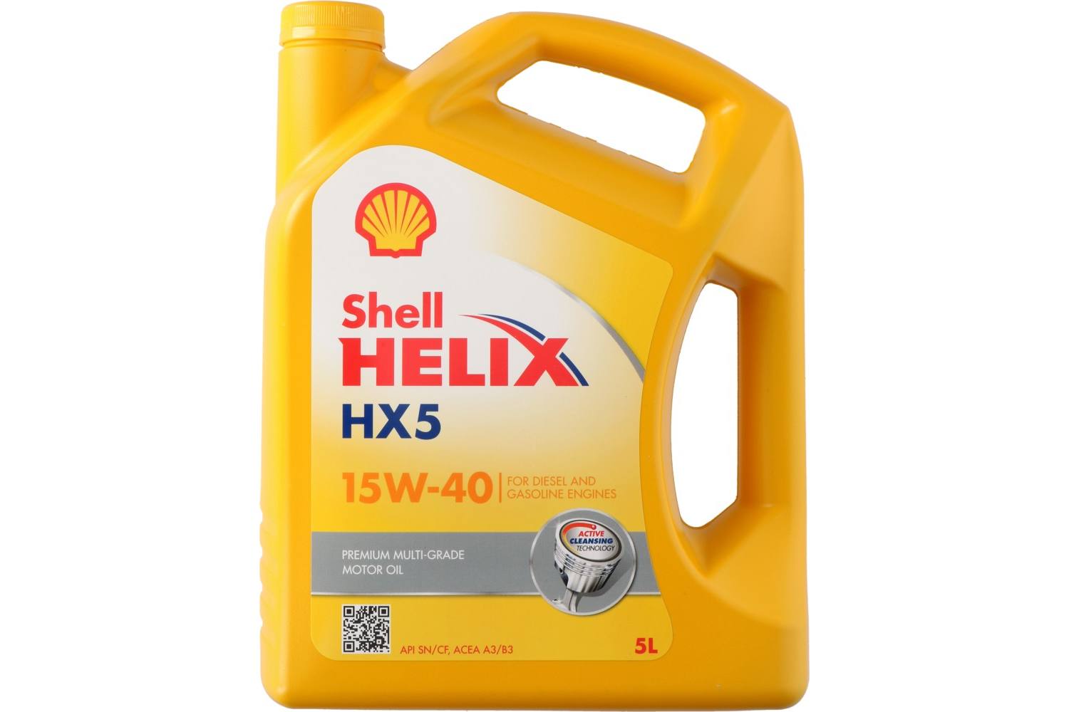 Motor oil, Shell Helix, hx5 15W40, 5l 2