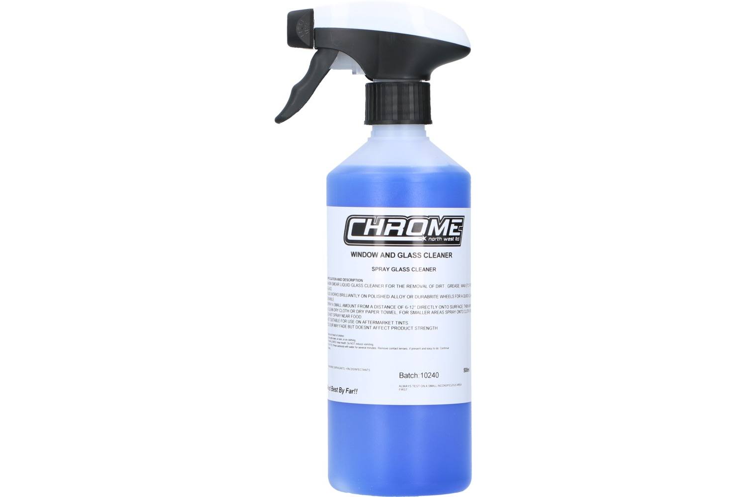 Detergent, Chrome, window and glass cleaner, 500ml 2
