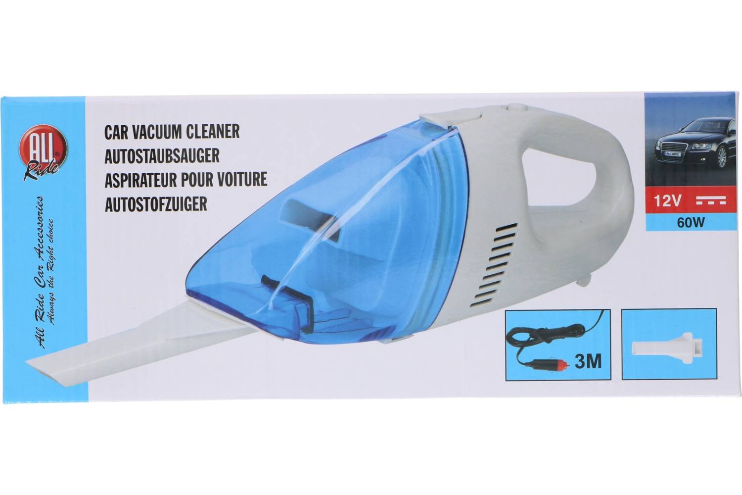 Vacuum cleaner, AllRide, 12V, 60W 2
