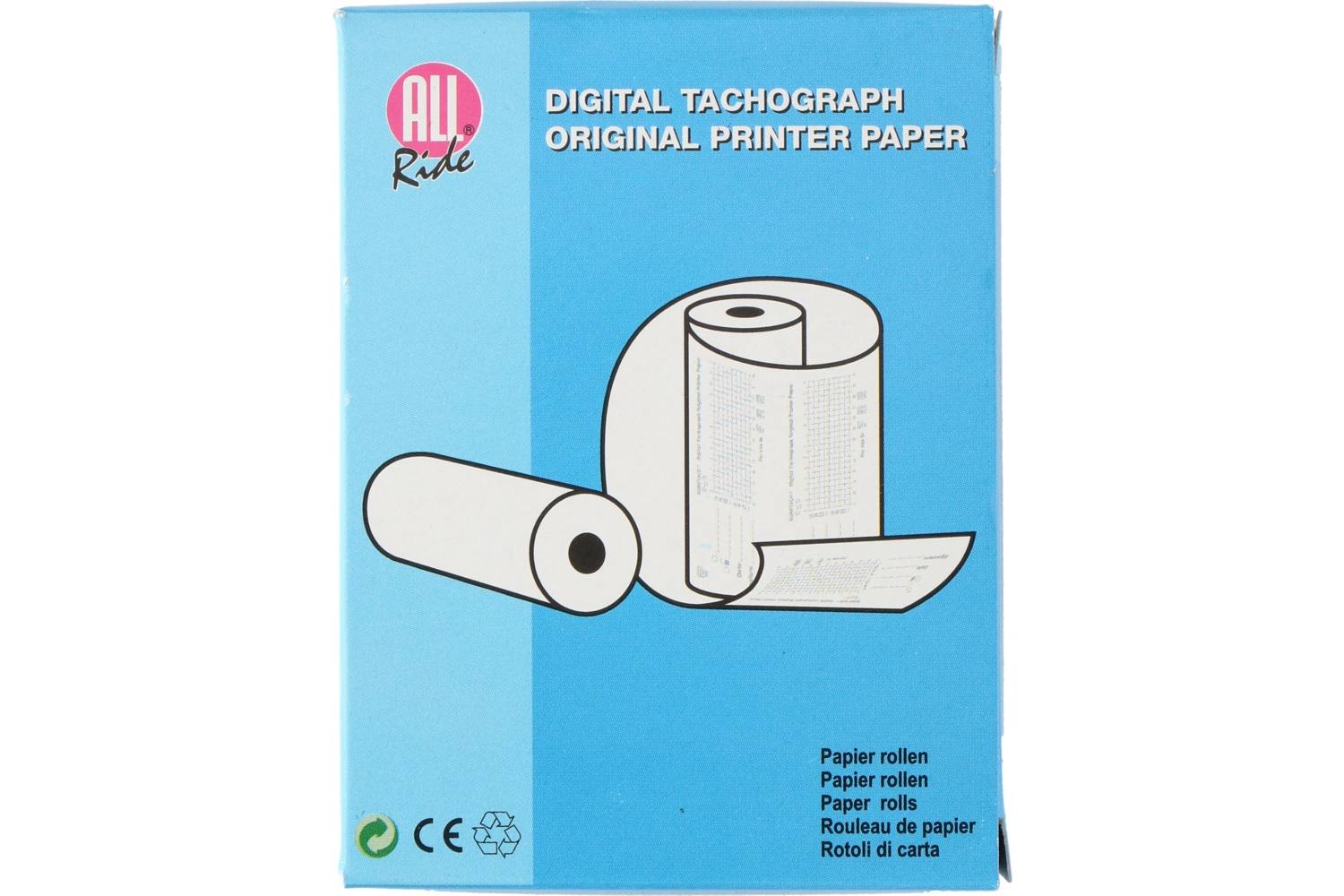 Digital tacho paper, AllRide, on roll 2