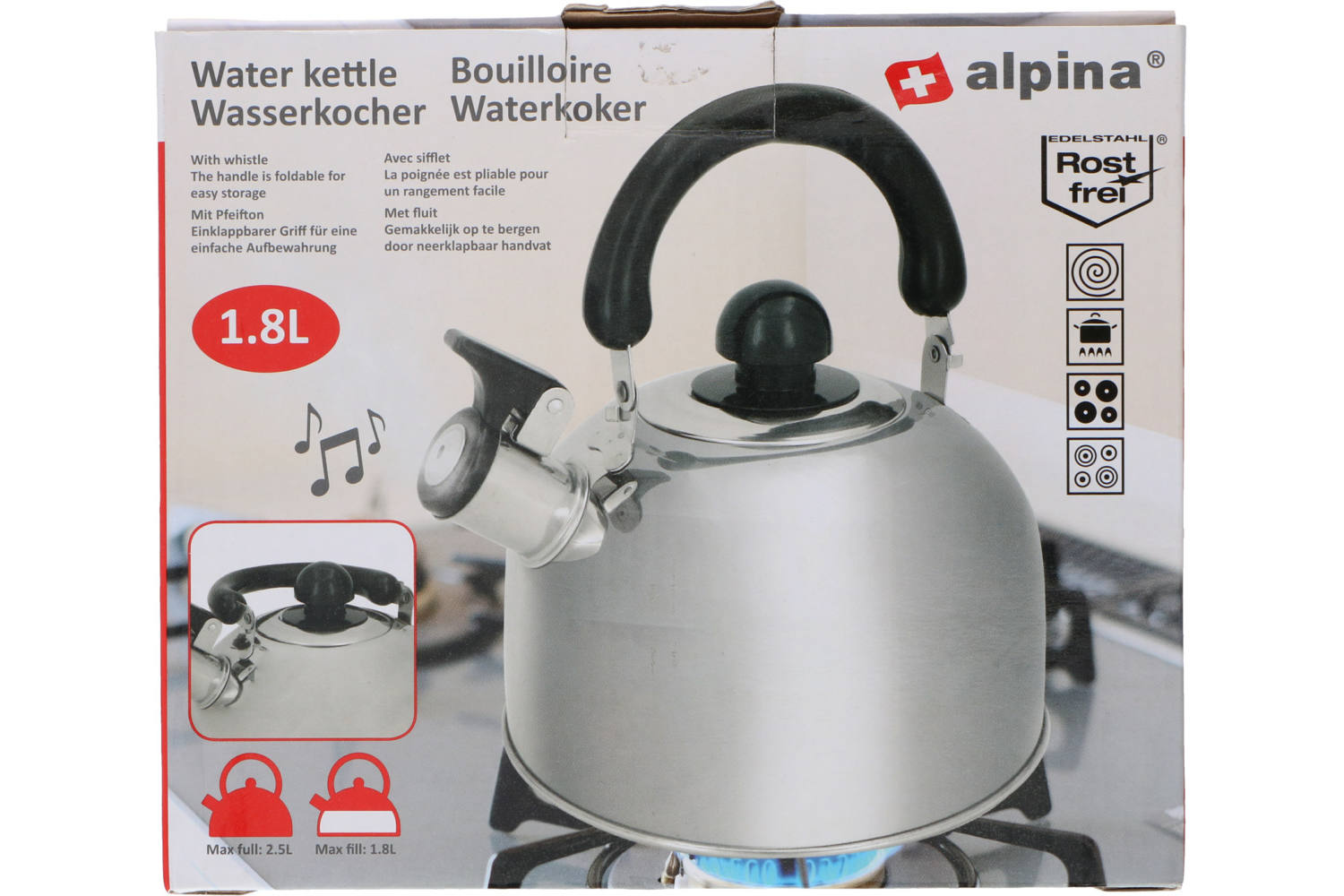 Whistling kettle , ALPINA 2