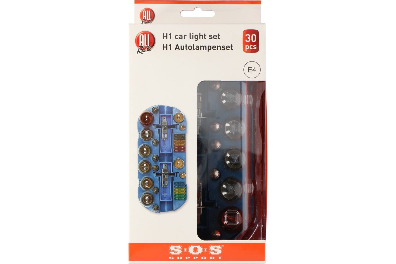 Car bulb set, AllRide SOS support, H1, 30 pieces 2