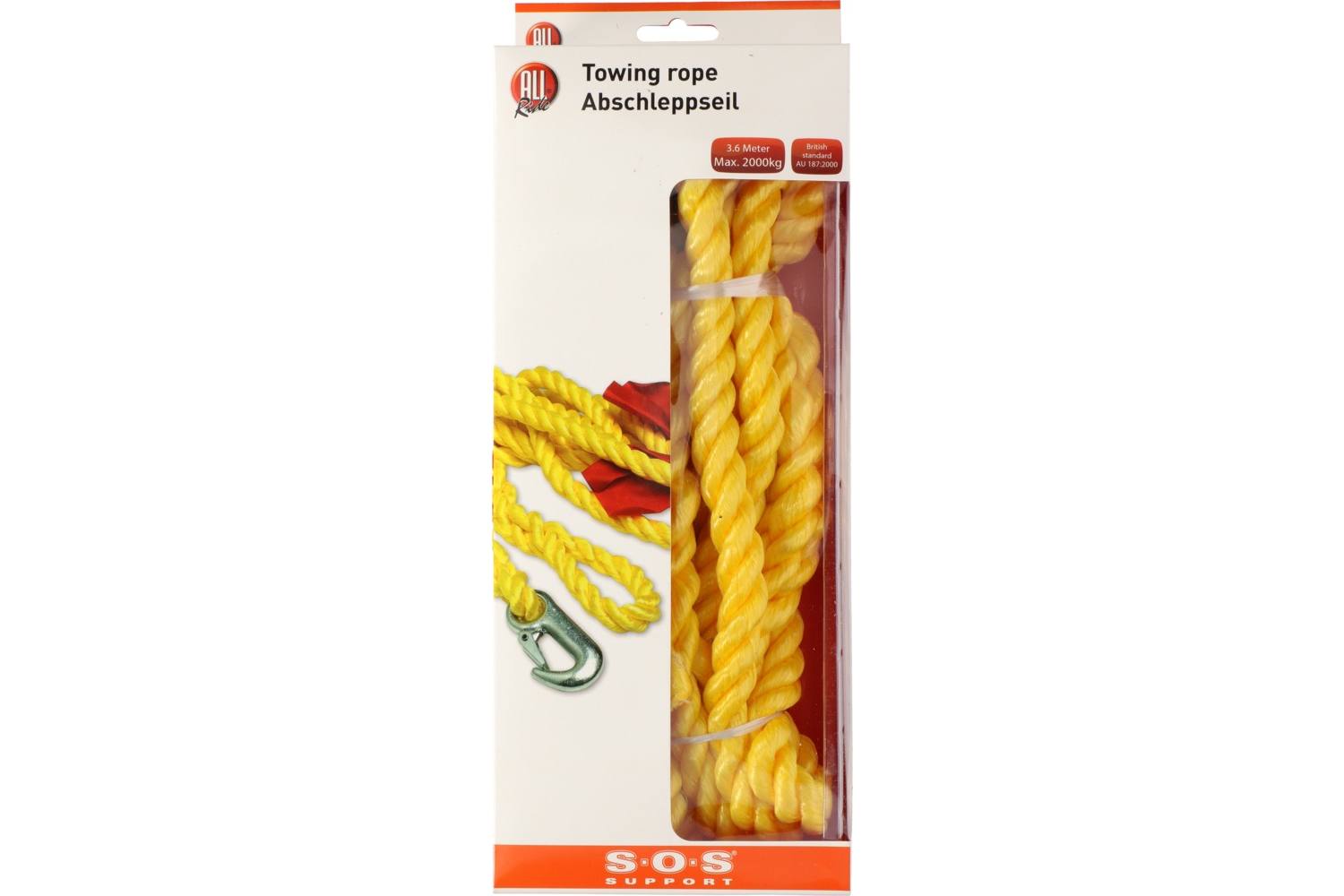 Tow rope, AllRide SOS support, 2000kg 2