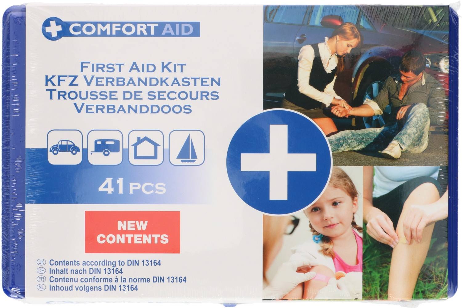 First aid kit, Comfort aid, 41 pieces 2