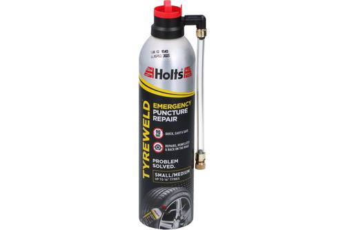 Tyre repair, Holts Tyreweld, up to 16¨ tyres, 400ml 1