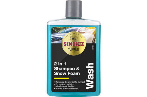 Car shampoo, Simoniz, 475ml, 2-in-1 and snow foam 1
