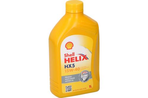 Motor oil, Shell Helix, hx5 15W40, 1l 1