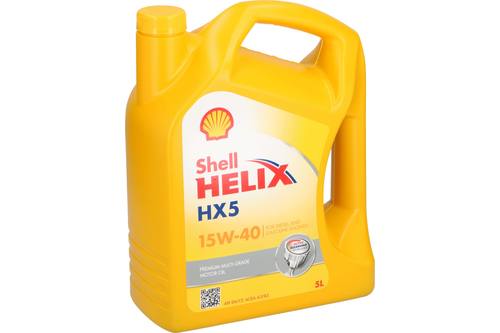 Motor oil, Shell Helix, hx5 15W40, 5l 1