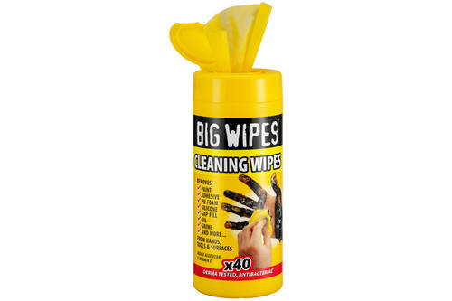 Cleaning wipes, Big Wipes, tube, 40 pieces 1