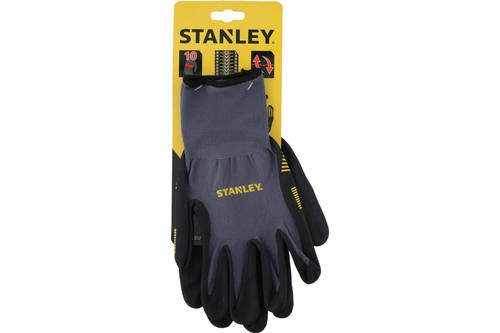 Working gloves, Stanley, nitrile, SY510L, black, size 10 1