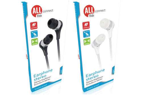Earbuds, AllRide Connect, with microphone, stereo 1
