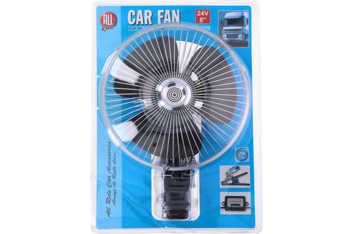 Fan, ALLRIDE, 24V, with clamp, 8 inch 1