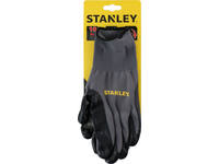 Working gloves, Stanley, nitrile, SY580L, black, size 10 1