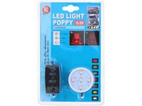 Poppy light, LED and Dimmable, 7 colours, 12-24V 1